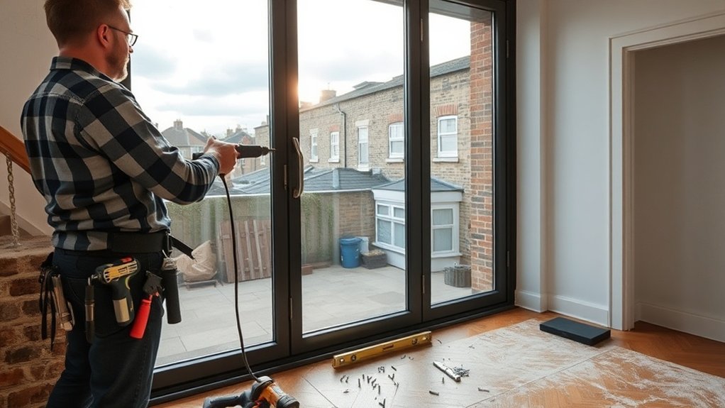 Aluminium Door Installation Canning Town