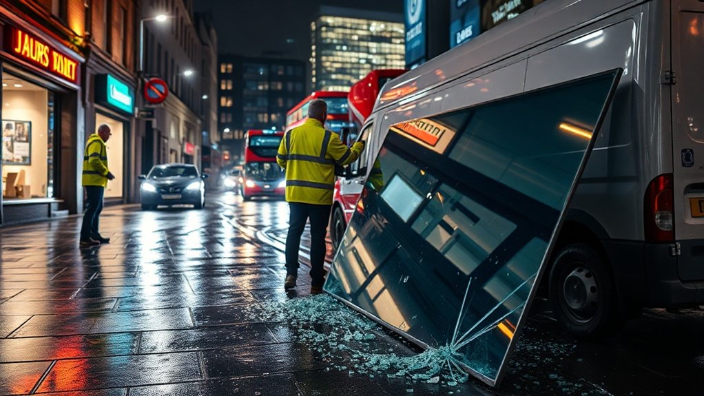 Emergency Glazing Custom House