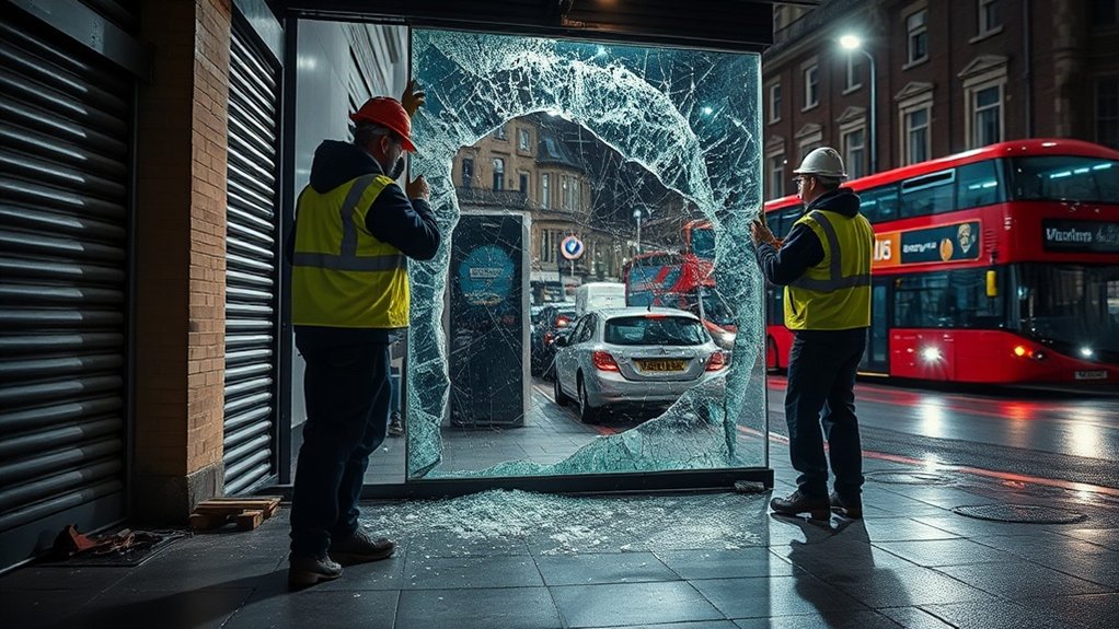 Emergency Shop Front Repair Canning Town