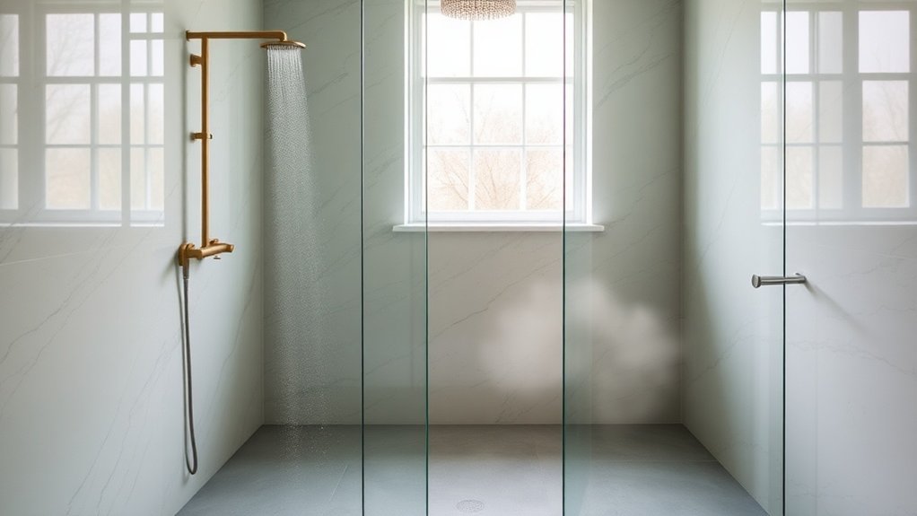 Wet Room Glass Panels Canning Town